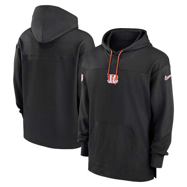 Men's Cincinnati Bengals Black Performance Pullover Hoodie,We sell and wholesale Men's Cincinnati Bengals Black Performance Pullover Hoodie on line form chian!
